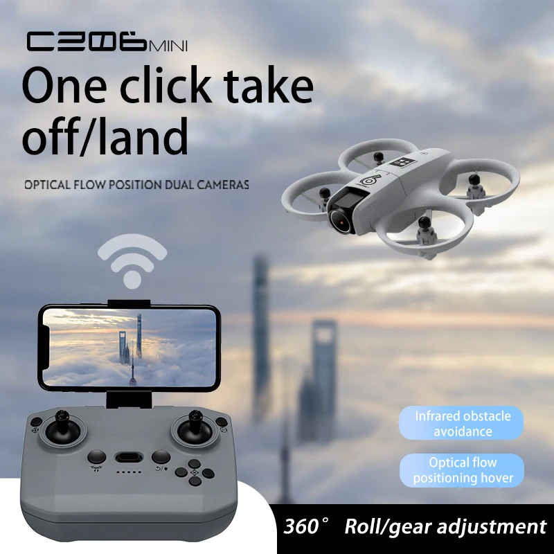 Rc Hobbyking Shop - CZ06 Mini Drone Telecomandato con Fotocamera
