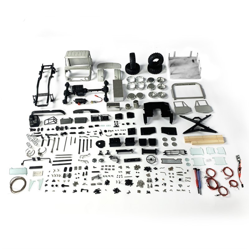 Rc Hobby Kit - KIT 4*4 LESU UM406 RC Metallo