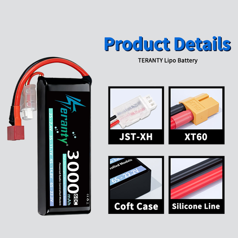 Batteria Lipo TERANTY 2S 3000m - Rc Hobby Grade recensione e prezzo