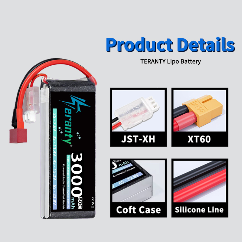 Batteria Lipo TERANTY 2S 3000m - Rc Hobby Grade recensione e prezzo