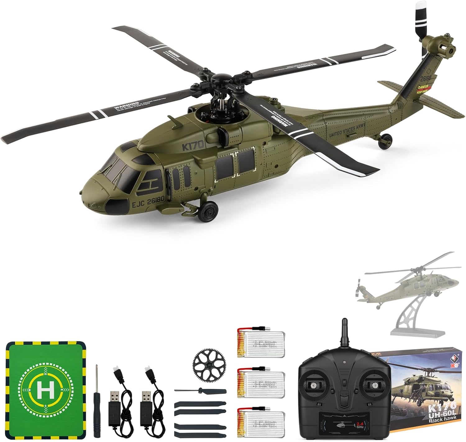 WLtoys K170 Elicottero RC brus - Rc Hobby Grade recensione e prezzo