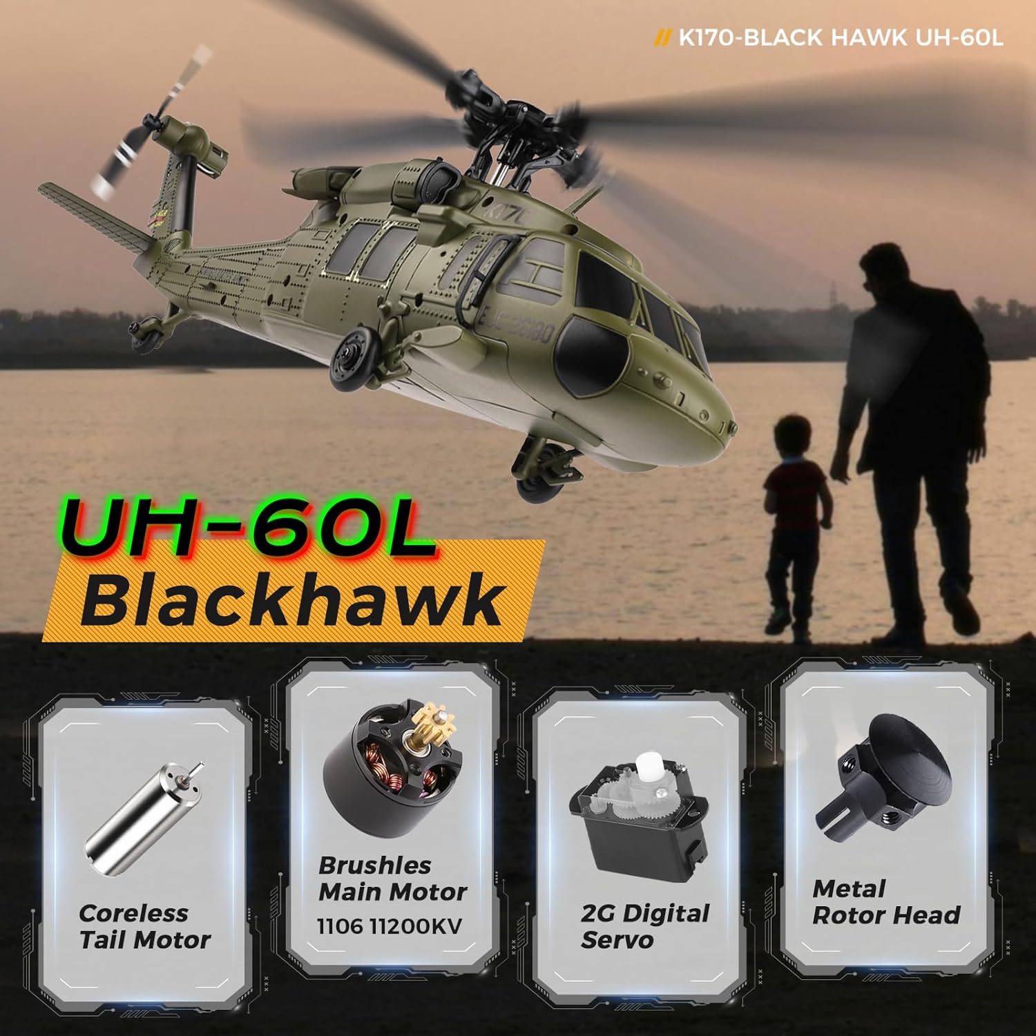 WLtoys K170 Elicottero RC brus - Rc Hobby Grade recensione e prezzo