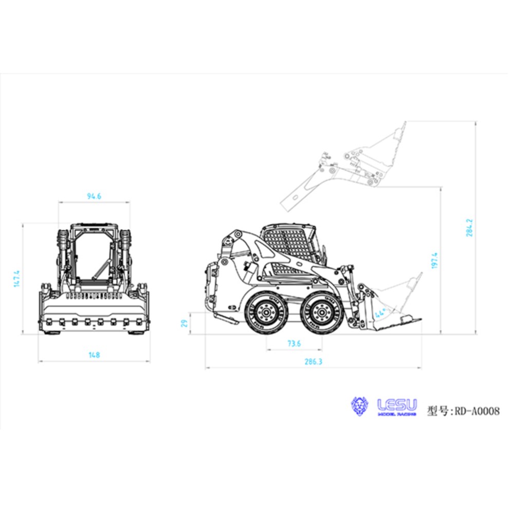 Kit 1/14 LESU LT5H Caricatore  - Rc Hobby Kit recensione e prezzo