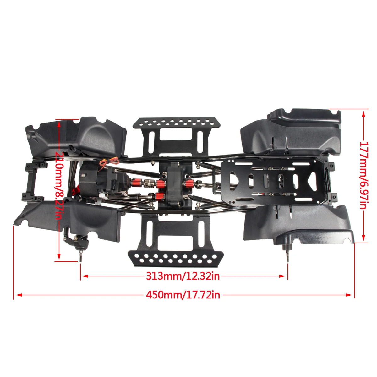 1/10 RC Crawler Chassis Kit co - Rc Hobby Kit recensione e prezzo