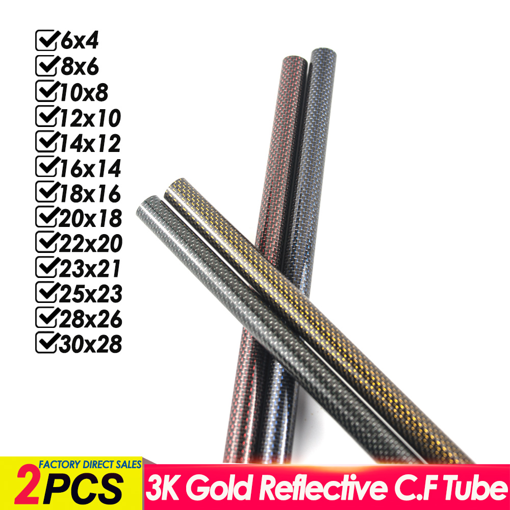2 pezzi 3K oro riflettente tub - Rc Hobby Youtube recensione e prezzo