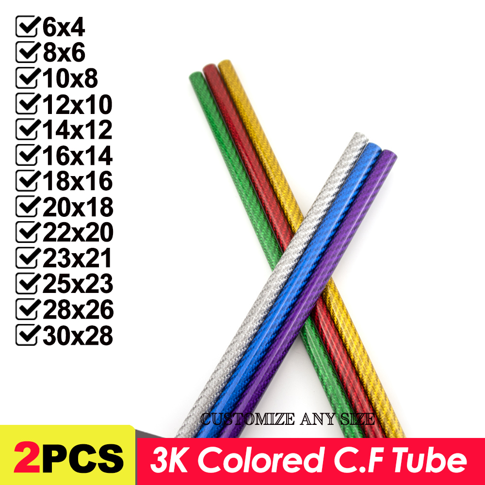 2 pezzi tubo colorato in fibra - Rc Hobby Youtube recensione e prezzo