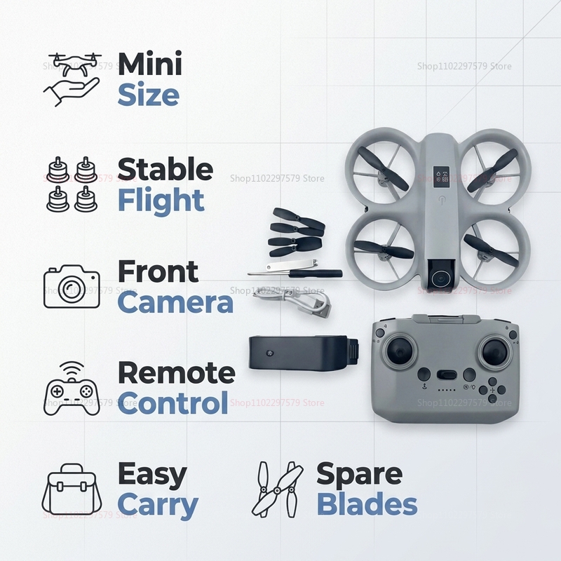 Mini Drone con Telecamera HD 8 - Top Rc Hobby Mini Xcub recensione e prezzo