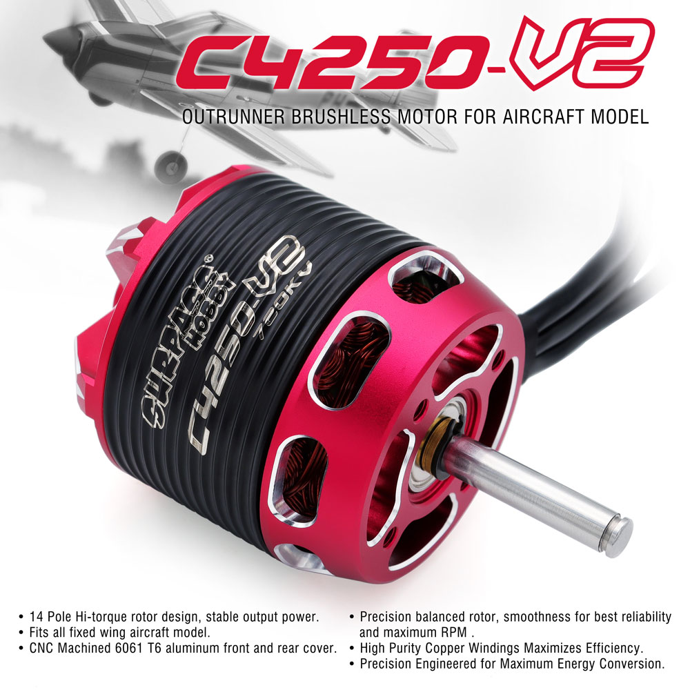 SURPASS HOBBY C4240 750KV/850K - Rc Hobby Grade recensione e prezzo