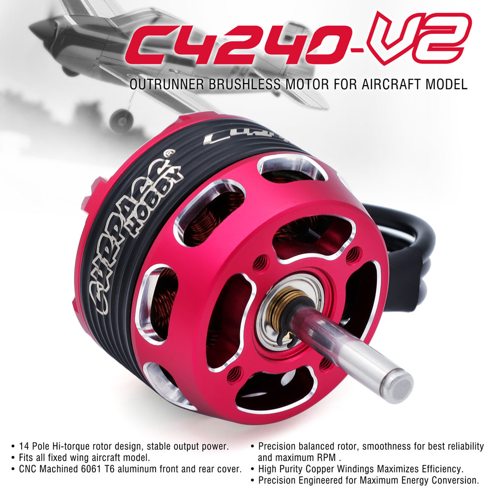 SURPASS HOBBY C4240 750KV/850K - Rc Hobby Grade recensione e prezzo